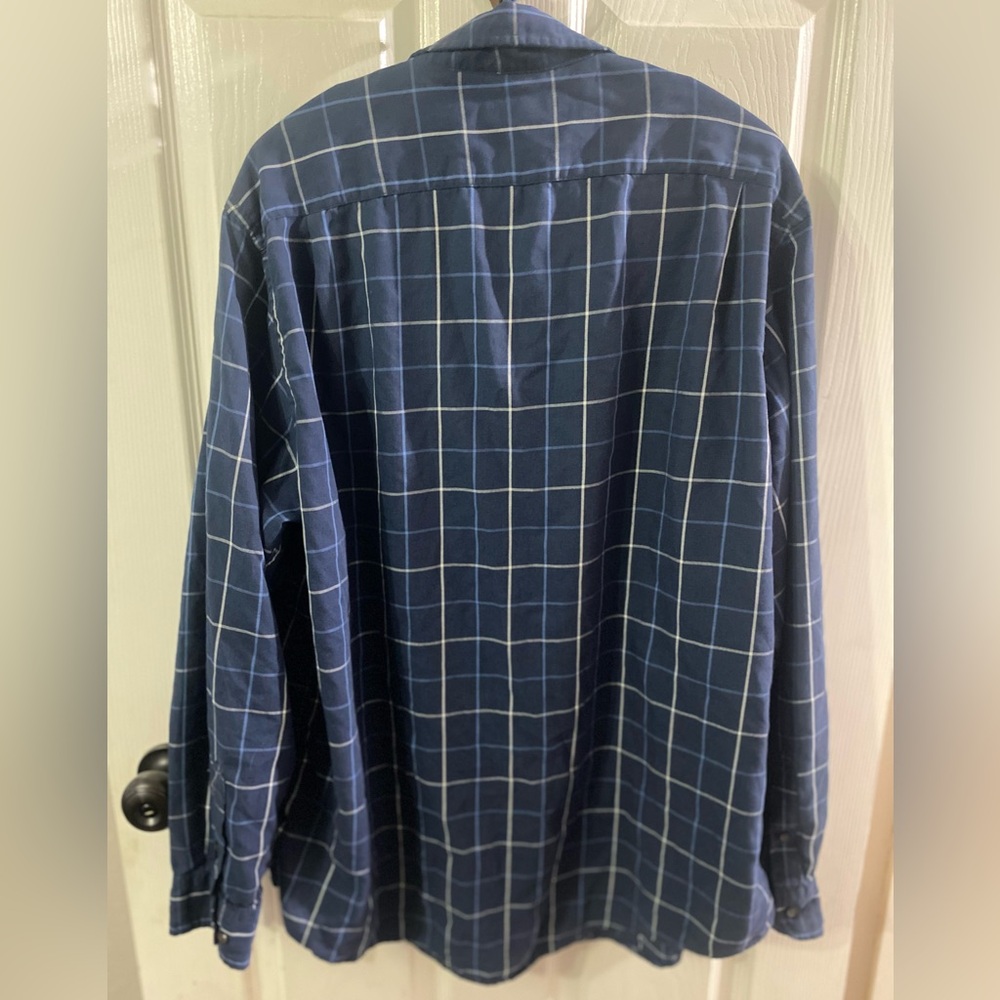 Men’s XL Plaid Button Down Shirt - Picture 3 of 3